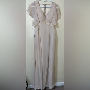 Azazie Kitr Champage A2 bridesmaid dress NWT